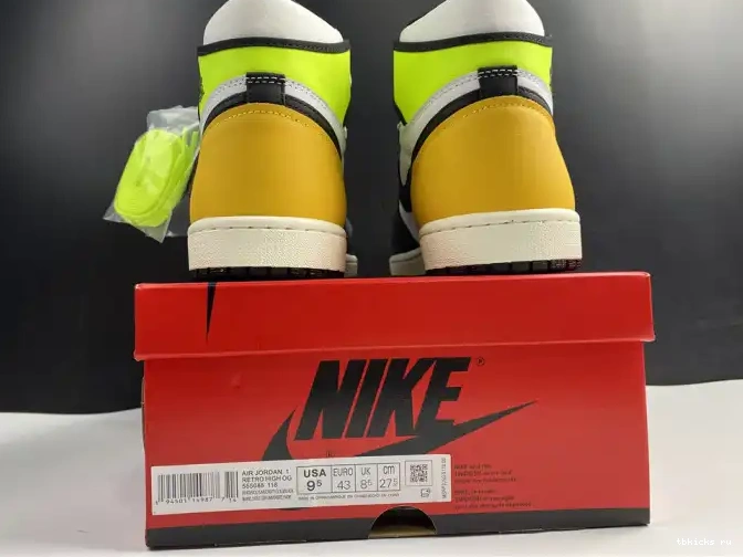 Cheap TB RETRO GOLD' HIGH AIR OG 'VOLT 555088-118 1 JORDAN 0412